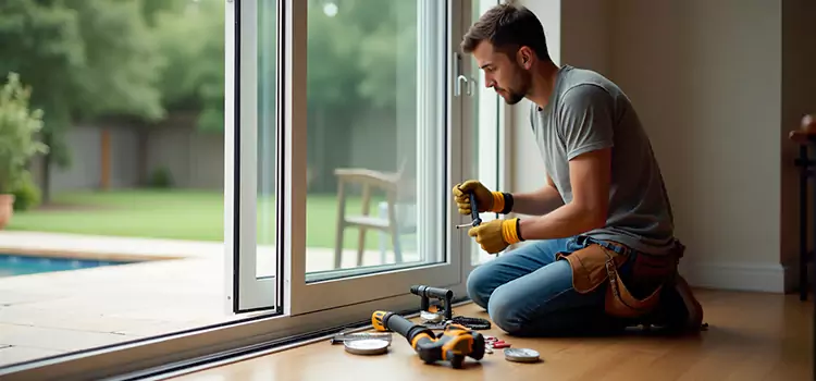 Replacing Older Sliding Glass Door Rollers Elmhurst